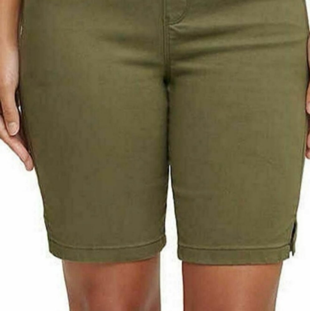 DKNY olive green bermuda shorts - *NEW W/TAGS